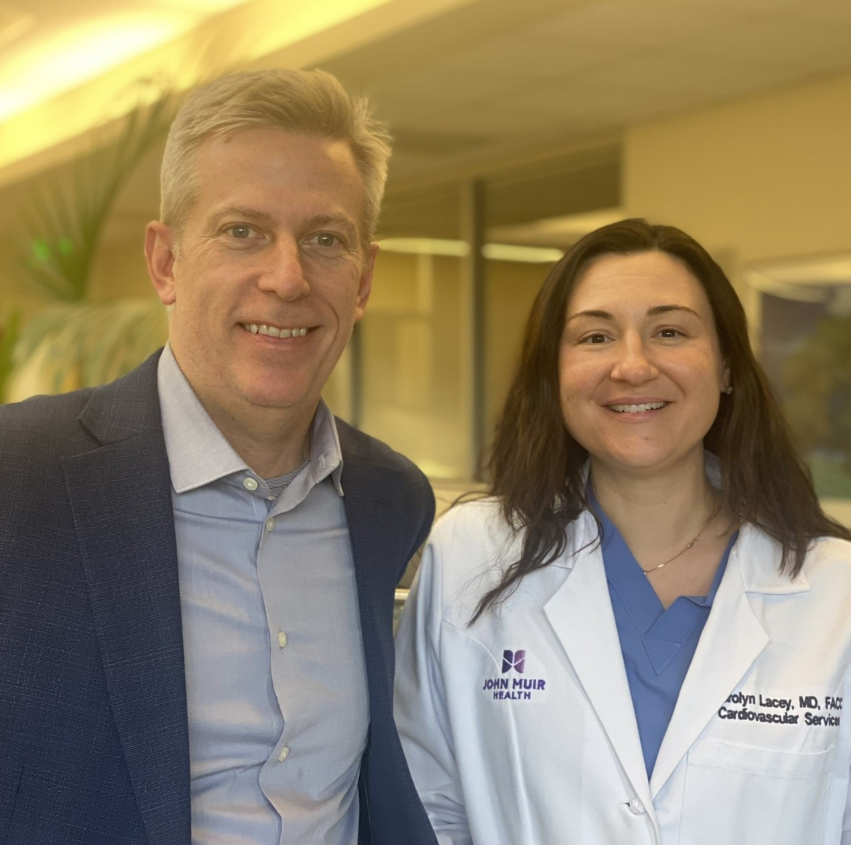 Dr DeVane and Lacey