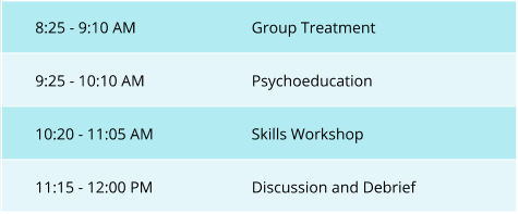 program schedule